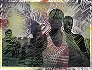 farbige Kombigrafik - Titel: Afrikaner