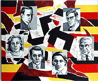 l auf Leinwand - Titel: Begegnungen
